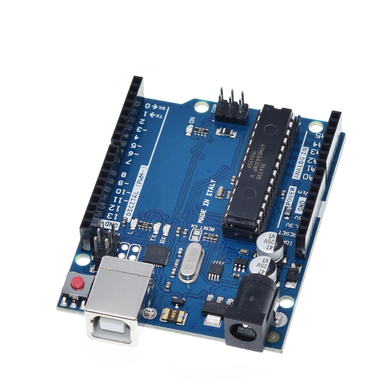 Arduino UNO R3 DIP (copy, maar compatible) incl usb kabel (chip kan verwijderd worden) (BNL265)