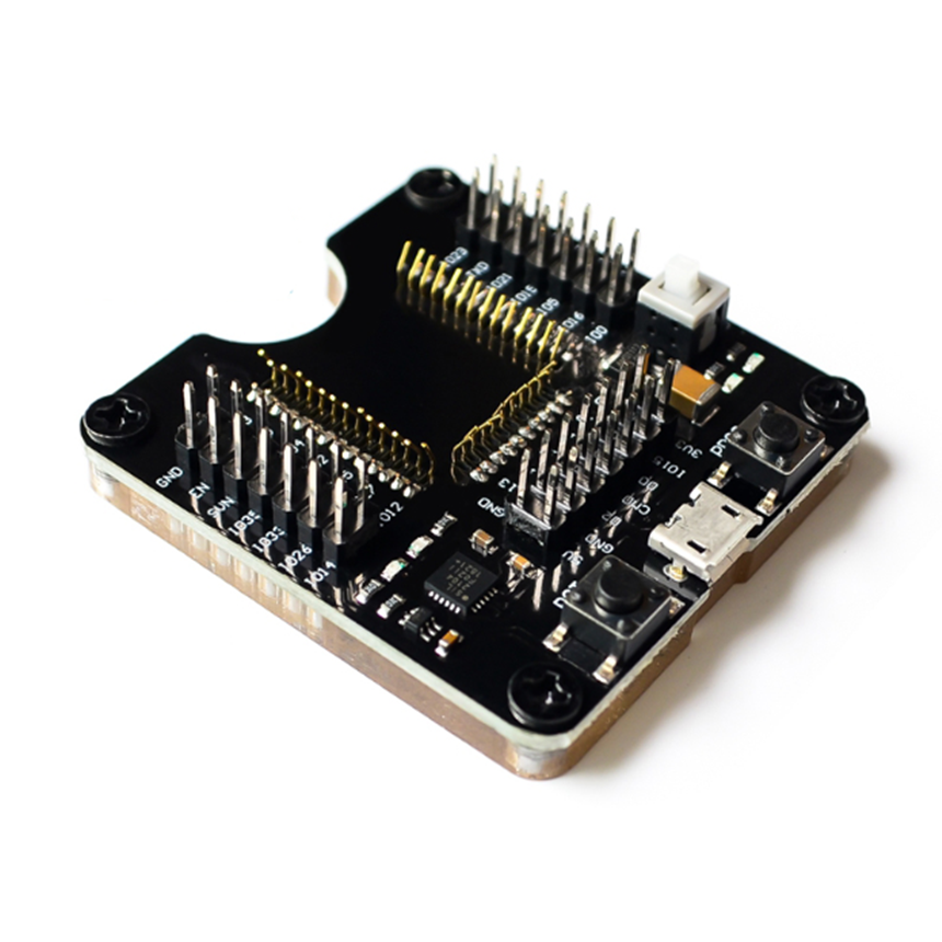 ESP32-WROOM WiFi module development test burn board (BNL283)