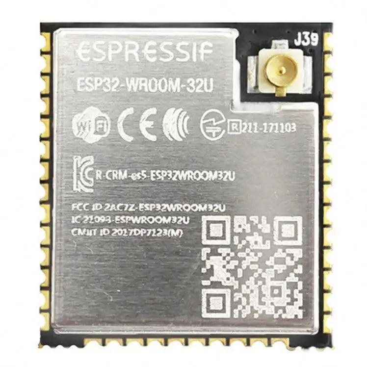 ESP32 WROOM 32U 16M 128Mbit SPI flash Wi-Fi+BT+BLE Dual Core SOC wifi module externe antenne (BNL262)