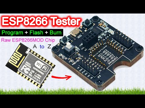 ESP8266 WiFi module development test burn board (BNL282)